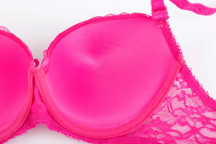 Ensemble lingerie dentelle deux pièces string et soutien-gorge Mirage - GUAPPAA