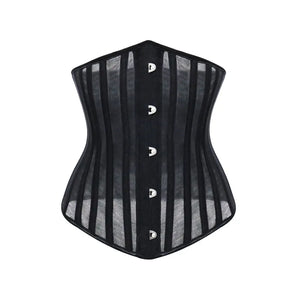 Corset burlesque transparent noir pour femme Burlington - GUAPPAA