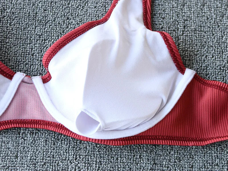 Maillot de bain tanga deux pièces push-up Almeria - GUAPPAA