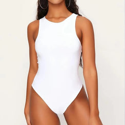 Combinaison zippée taille haute La Sculpturale