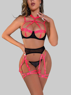 L'Audacieuse | Ensemble Lingerie Bandage Dos Nu - Guappaa