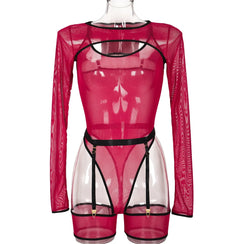La Sublime | Body Combinaison Maille Manches Longues - Guappaa