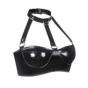 L’Éclat Verni, soutien-gorge femme effet verni en coloris rose