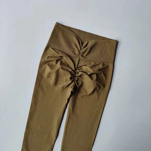 Détail de la coupe taille haute du legging L’Impulsion