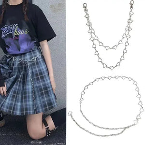 Chaine de taille femme dorée argentée chic Distinction - GUAPPAA