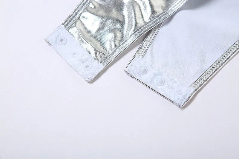 Maillot de bain une pièce tanga métallisé Canonniers - GUAPPAA