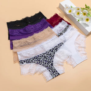 Culotte L’Instinct Fauve bordeaux en dentelle légère, coupe confortable pour femme