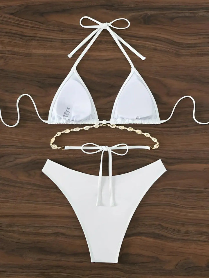 Maillot De Bain Blanc 2 Pi ces chancr Push up Triangle Selada GUAPPAA maillot-de-bain-blanc-2-pi-ces-chancr-push-up-triangle-selada-guappaa