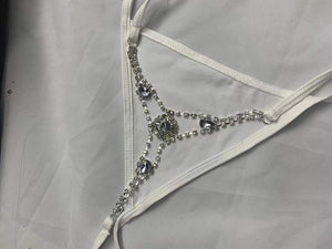 Micro string ficelle à strass sexy femme Locace - GUAPPAA