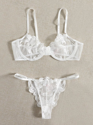 Ensemble lingerie dentelle string ficelle Autrement - GUAPPAA