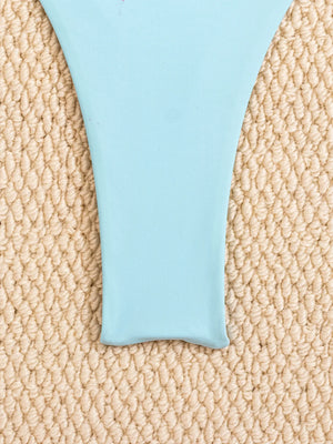 Détail du haut bandeau rembourré sans armatures du bikini L’Étoile Solaire