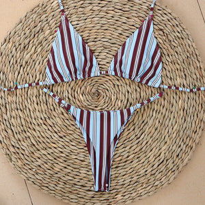 Détail de la coupe brésilienne du bikini Formentera