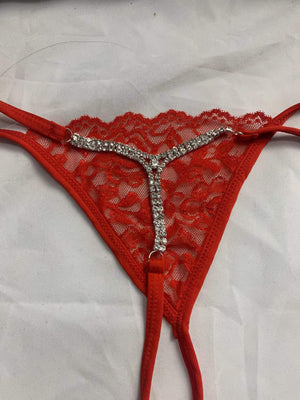Micro string ficelle à strass sexy femme Locace - GUAPPAA
