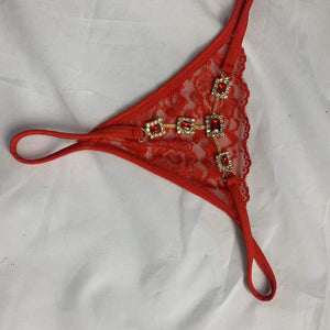 Micro string ficelle à strass sexy femme Locace - GUAPPAA