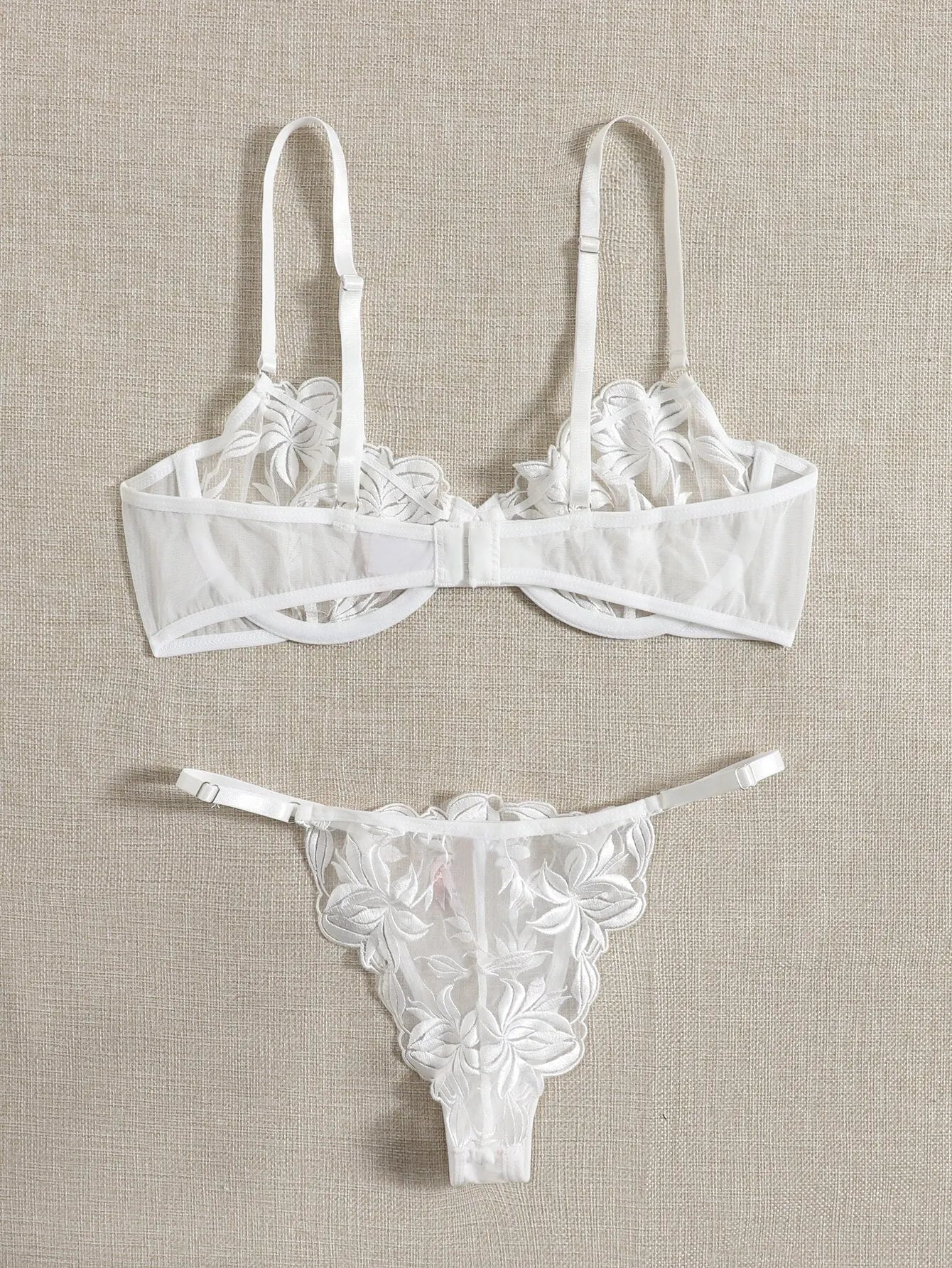 Ensemble lingerie dentelle string ficelle Autrement - GUAPPAA