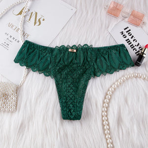 String dentelle taille basse femme à laçage au dos Tumulte - GUAPPAA