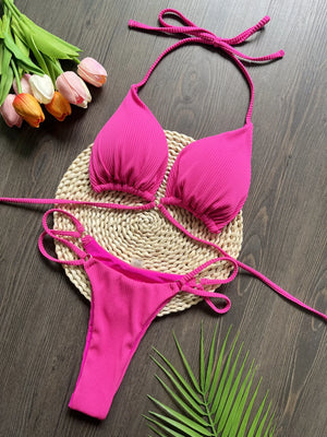 Maillot de bain string ficelle sexy push-up Costa del Sol - GUAPPAA