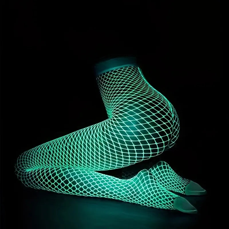 Collants résille fluorescent Midnight - GUAPPAA
