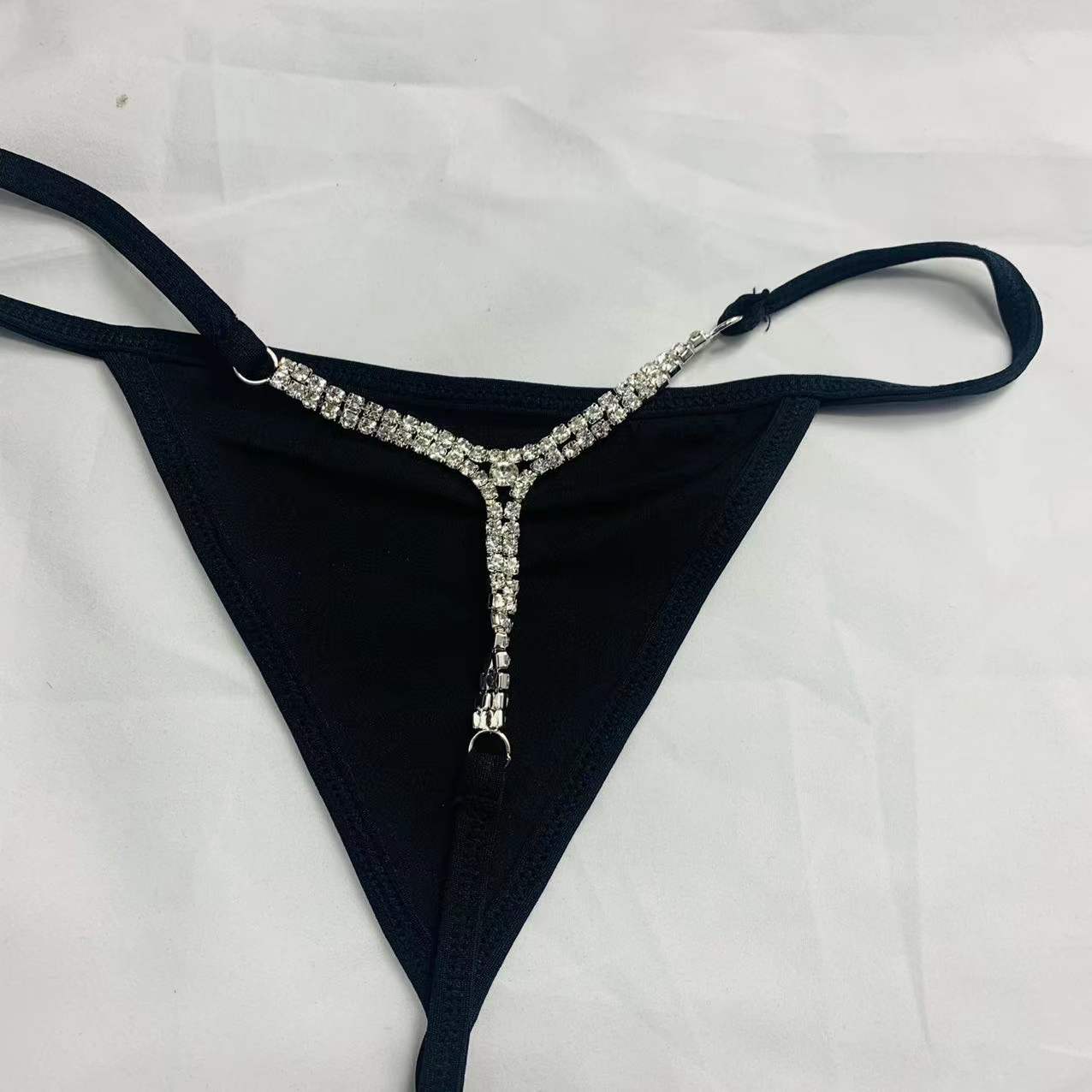 Micro string ficelle à strass sexy femme Locace - GUAPPAA