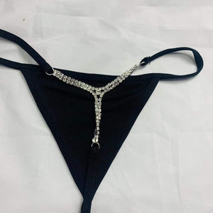 Micro string ficelle à strass sexy femme Locace - GUAPPAA