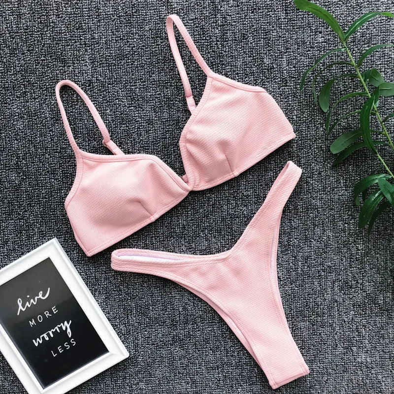 Maillot de bain string deux pièces push-up sexy Ulysse - GUAPPAA
