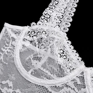 Body en dentelle transparente sexy Nelias - GUAPPAA
