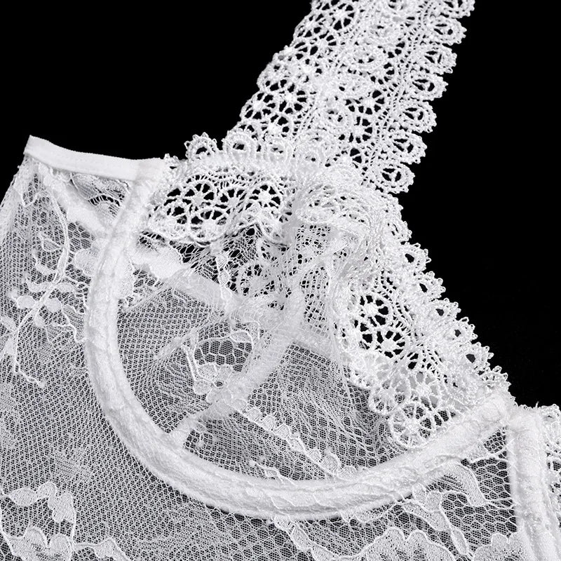 Body en dentelle transparente sexy Nelias - GUAPPAA