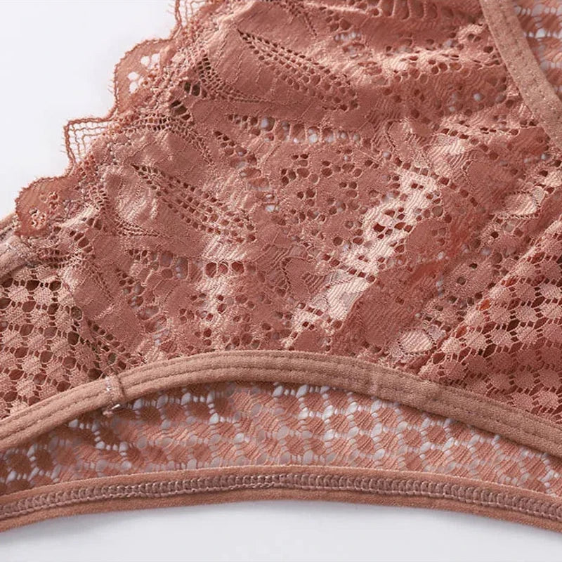 Le Voile Doux, détail de la maille en polyester et élasthanne du string