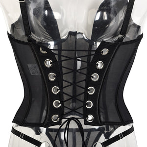 Ensemble corset lingerie trois pièces érotique Gratitude - GUAPPAA
