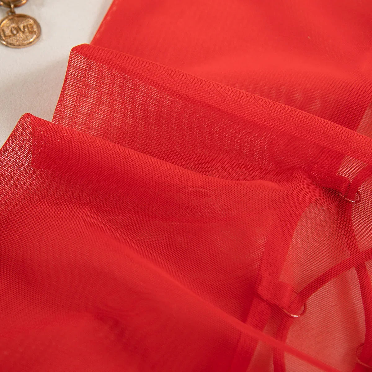 Robe lingerie sexy transparente avec string Voilage - GUAPPAA