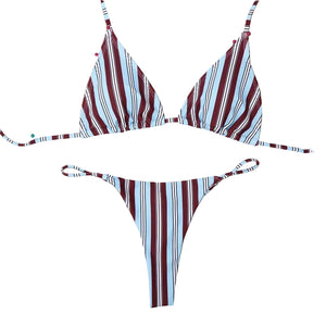 Vue générale du micro bikini imprimé Formentera