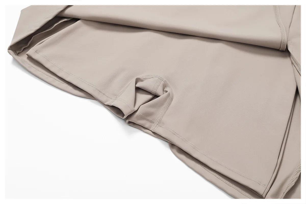 Robe short de tennis et de ville sport chic femme élégante Terre Battue - GUAPPAA