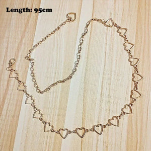 Chaine de taille femme dorée argentée chic Distinction - GUAPPAA