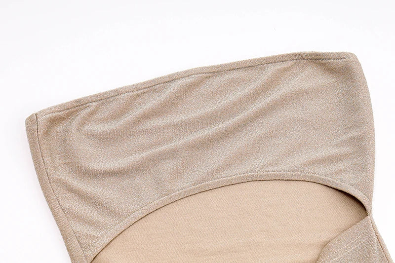 Robe longue fendue d'été bandeau ouverte au ventre Masa - GUAPPAA