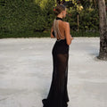 Sexy Two Skirt Set Bikini Set Padded Bra Halter Beach Skirt A Line Bikini Swimwear Summer Beach Holiday Bathing Suit - GUAPPAA