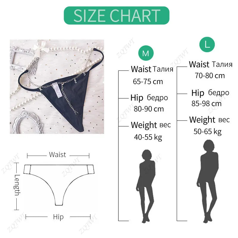 String chaîne taille basse sexy pour femme Eros - GUAPPAA