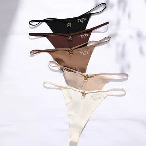 String ficelle sexy femme avec anneaux dorés au dos S-XL Satire - GUAPPAA