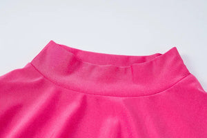 Petite robe noire sexy moulante avec gants intégrés Shatta Party - GUAPPAA