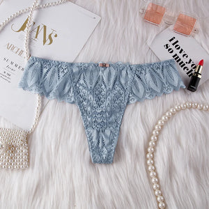String dentelle taille basse femme à laçage au dos Tumulte - GUAPPAA