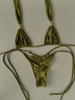 Micro bikini brésilien taille basse Dénia