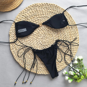 Micro bikini string ficelle sexy taille basse Molinor - GUAPPAA
