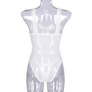 Body en dentelle transparente sexy Nelias - GUAPPAA
