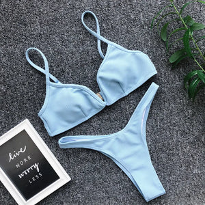 Maillot de bain string deux pièces push-up sexy Ulysse - GUAPPAA