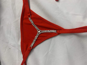 Micro string ficelle à strass sexy femme Locace - GUAPPAA
