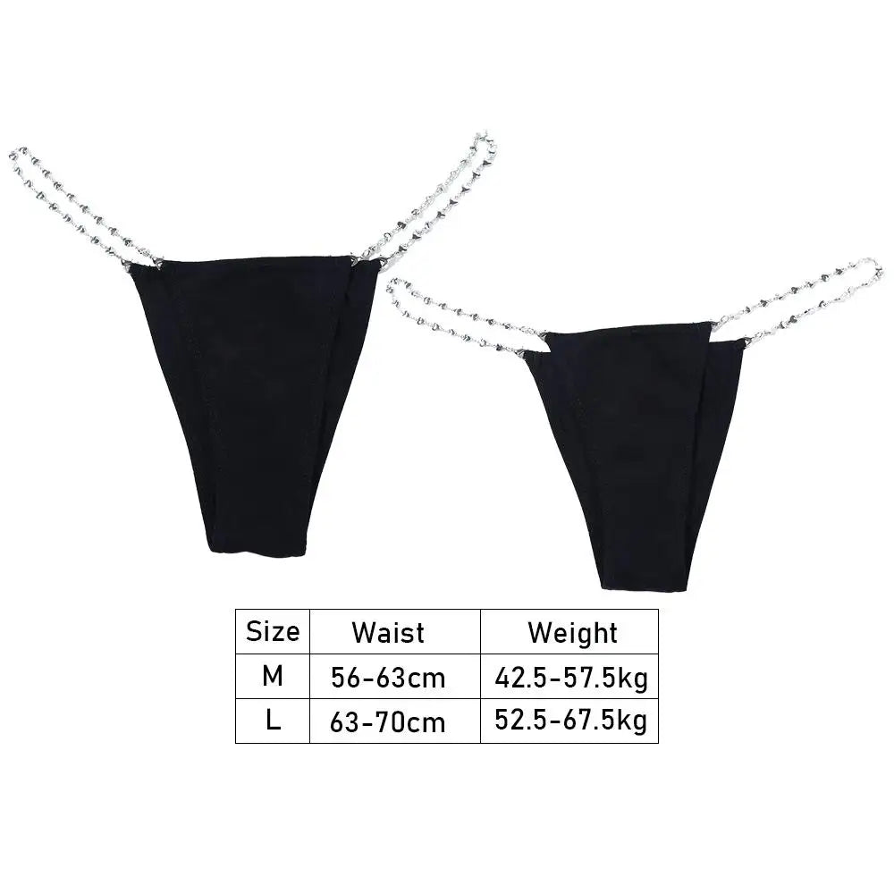 string taille basse à chaînes Dita - GUAPPAA