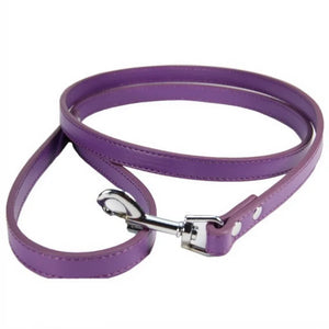 Sexy Leather Traction Lead Leash Rope Collars Strap Chains Choker Men Women Cosplay Props Bundle Belt Hauling Cable - GUAPPAA