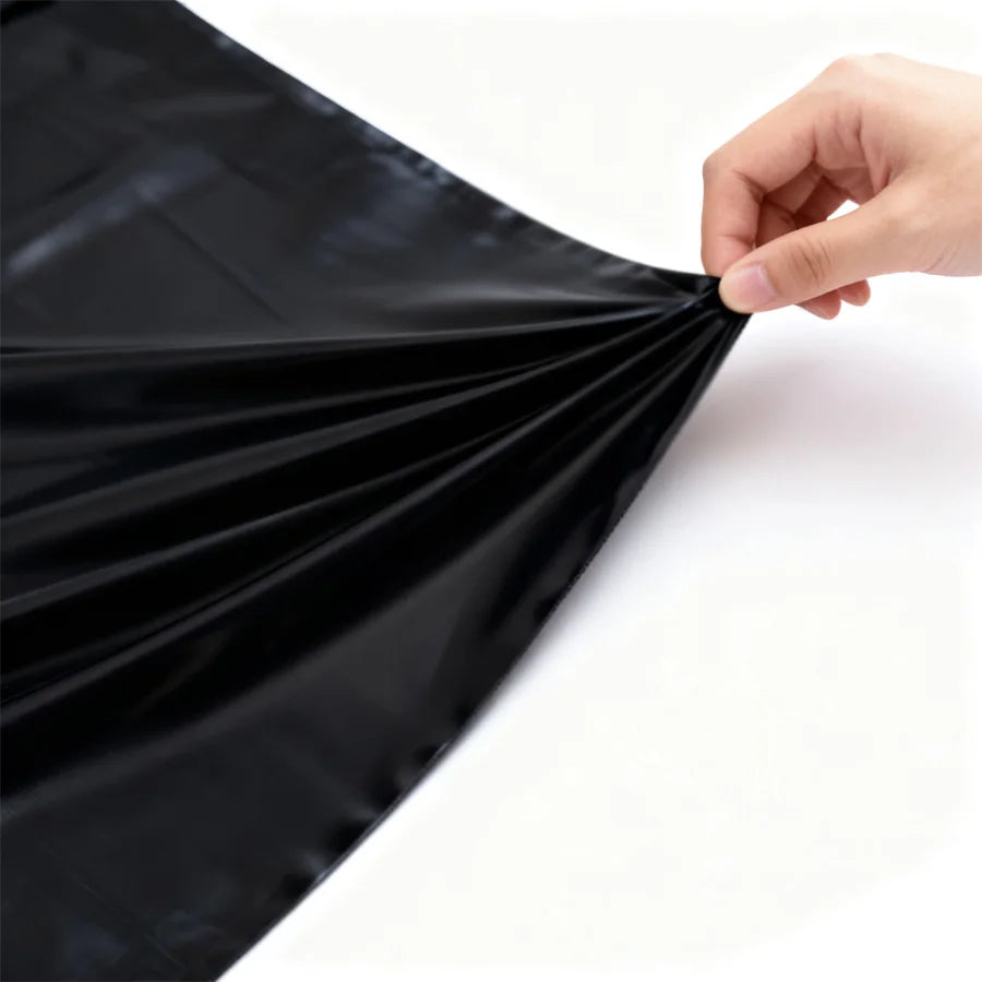 Protection de lit PVC noire en grand format La Nuit Protégée