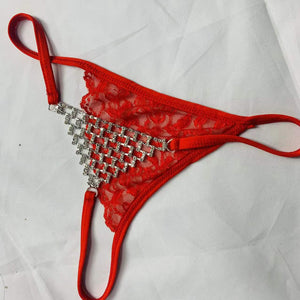 Micro string ficelle à strass sexy femme Locace - GUAPPAA