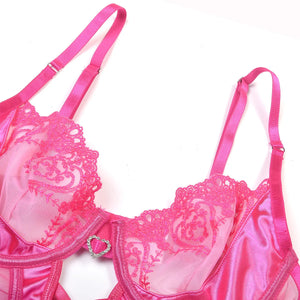 Détail de la maille fine La Rose Magnétique