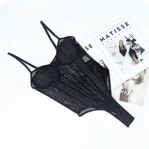 Body sexy semi transparent string tanga dos nu Soupirs - GUAPPAA